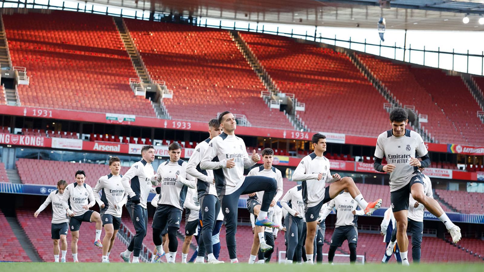 Real Madrid entrenamiento