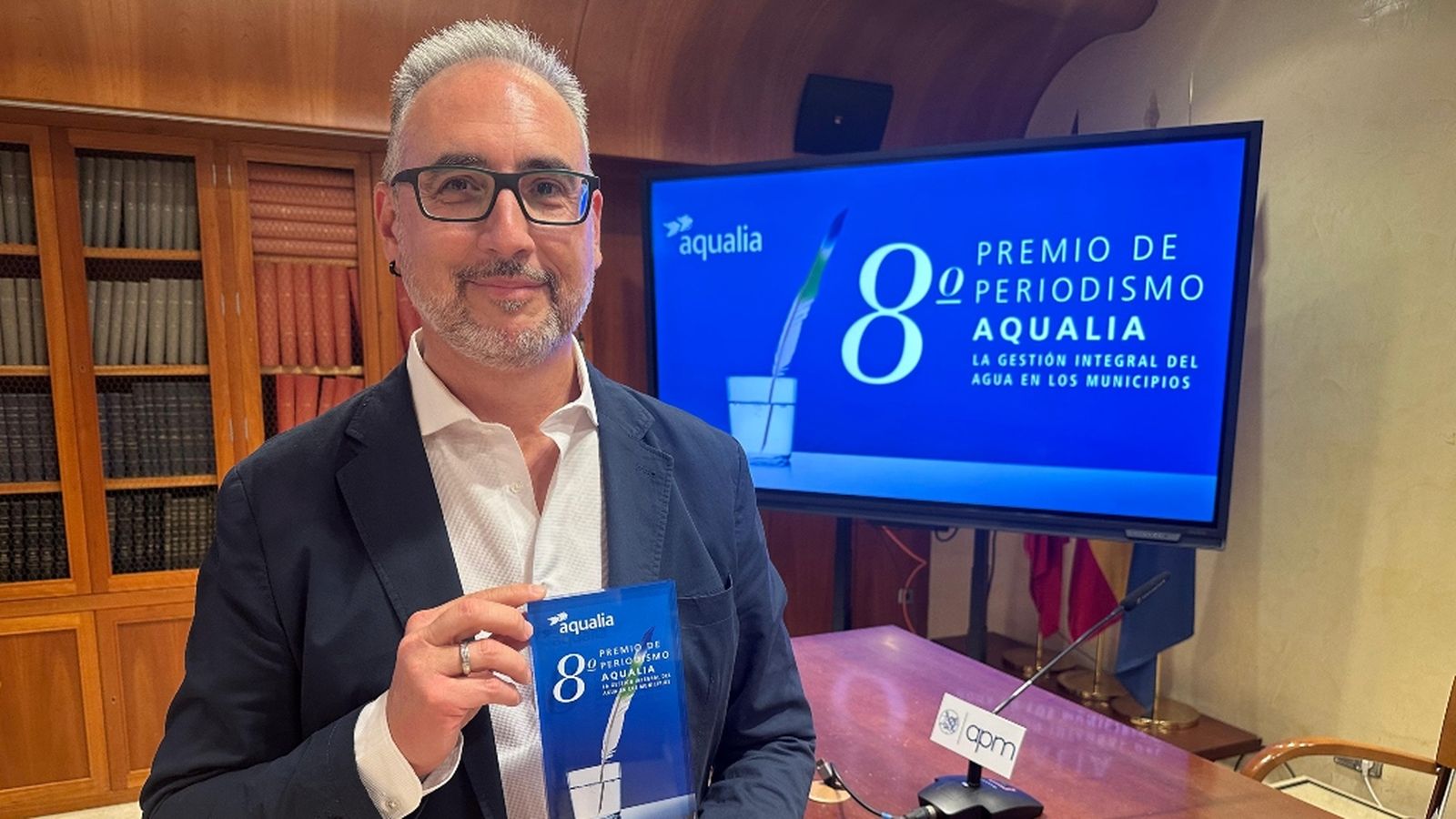 Javier Bolaños premio Aqualia
