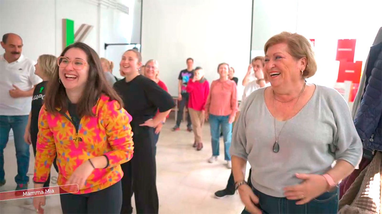 Generaciones unidas al ritmo de Mamma Mia