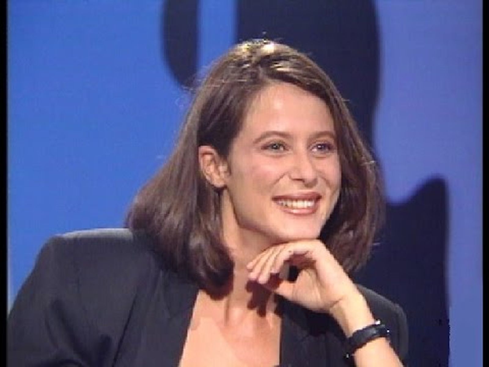 Aitana Sánchez-Gijón y el poeta Rafael Alberti