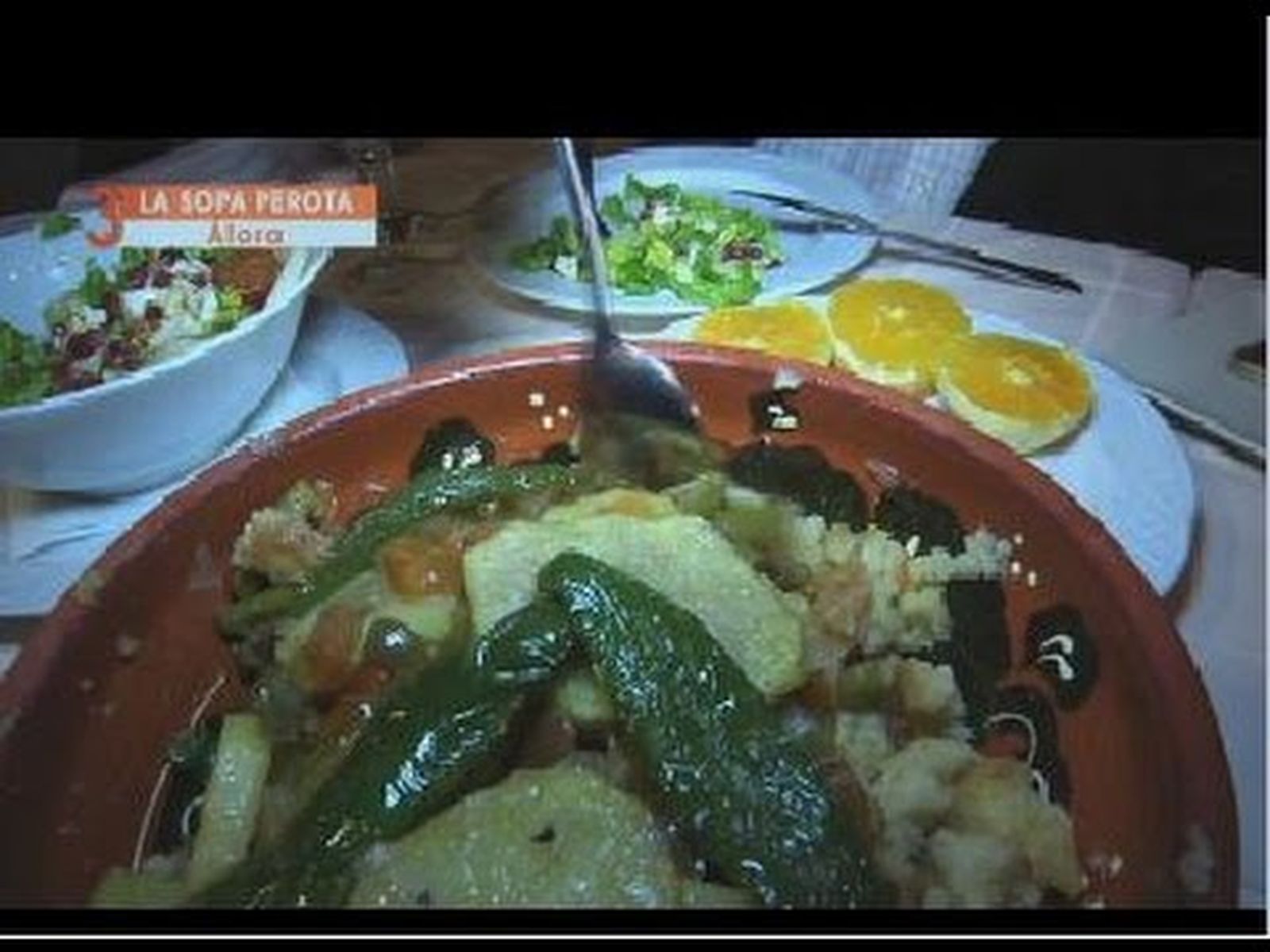 Receta de la sopa perota de Álora