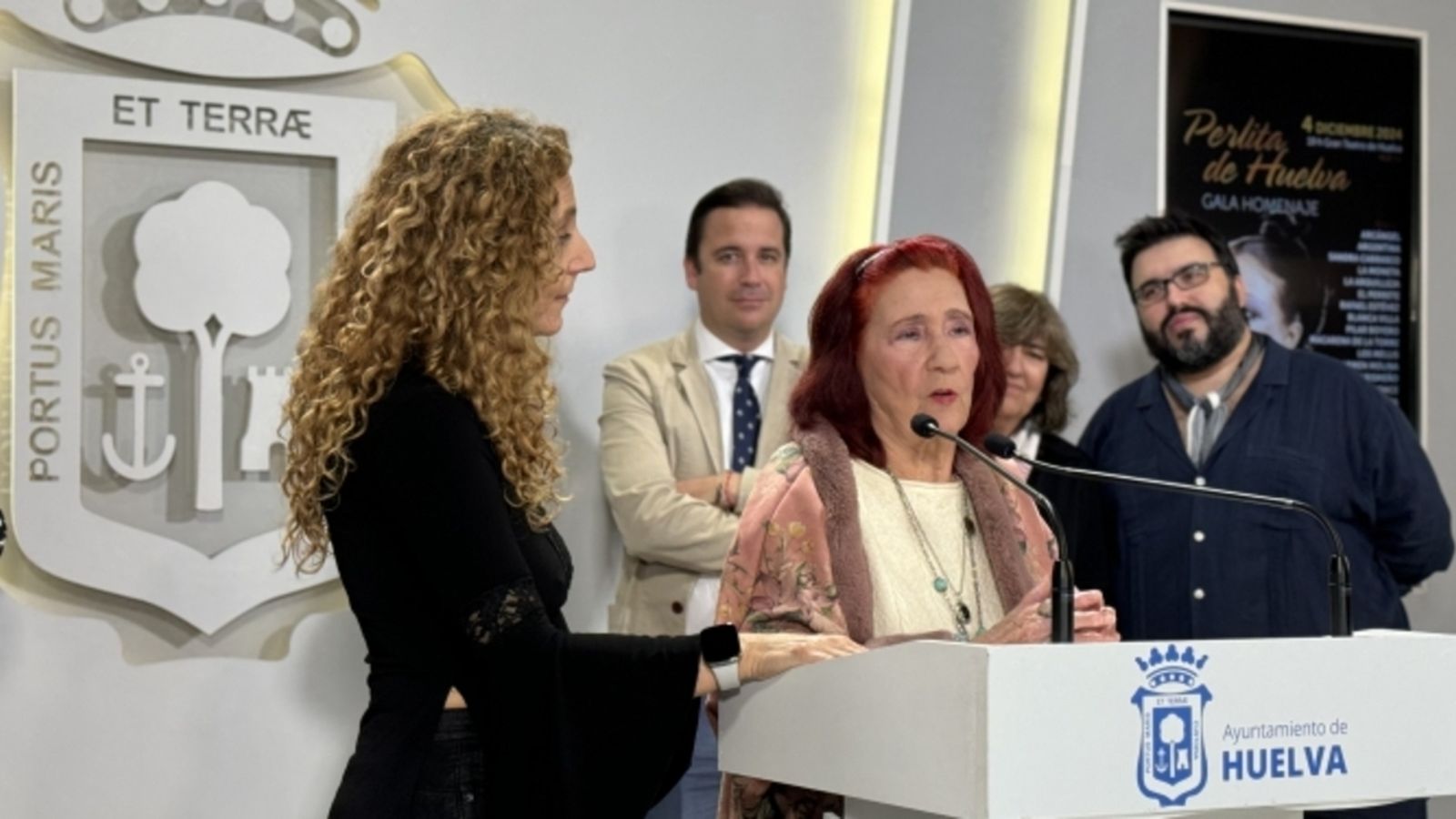 Homenaje Perlita de Huelva