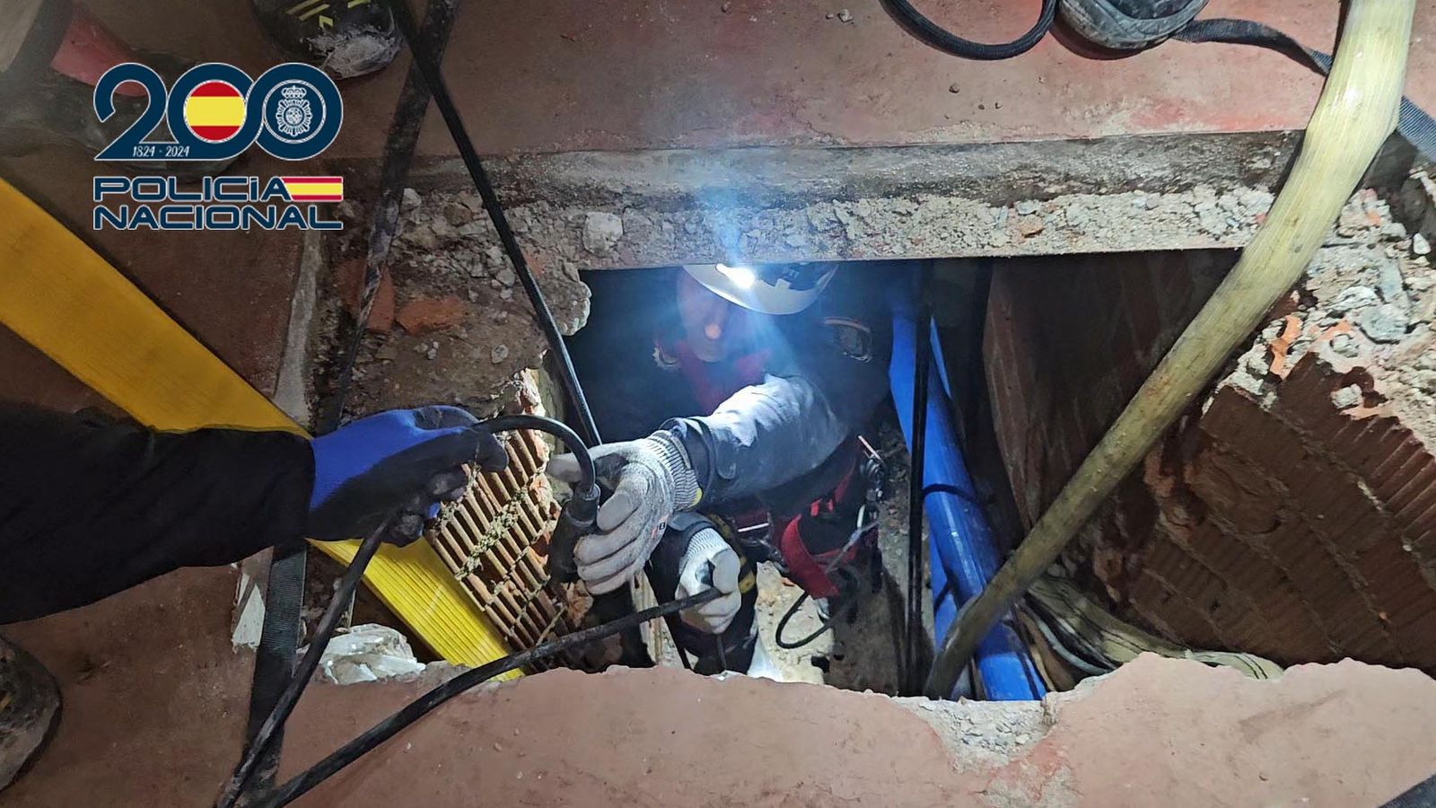 Narcotúnel en Ceuta, una sofisticada obra de ingeniería