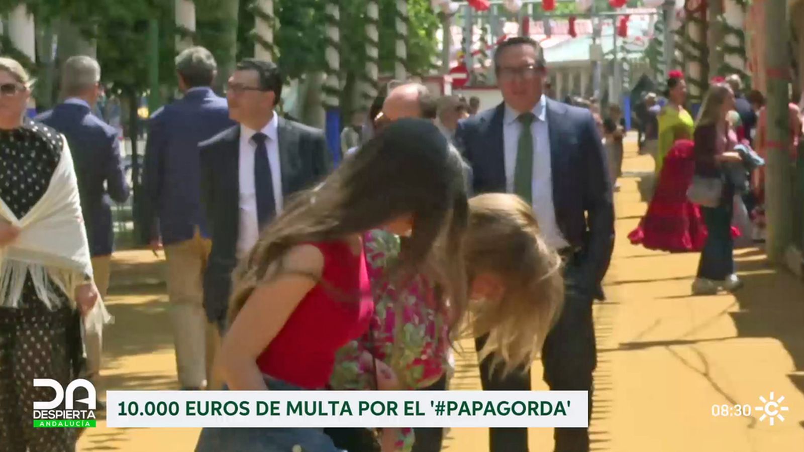 Multas de hasta 10.000 euros por difundir vídeos de personas ebrias en la Feria de Abril
