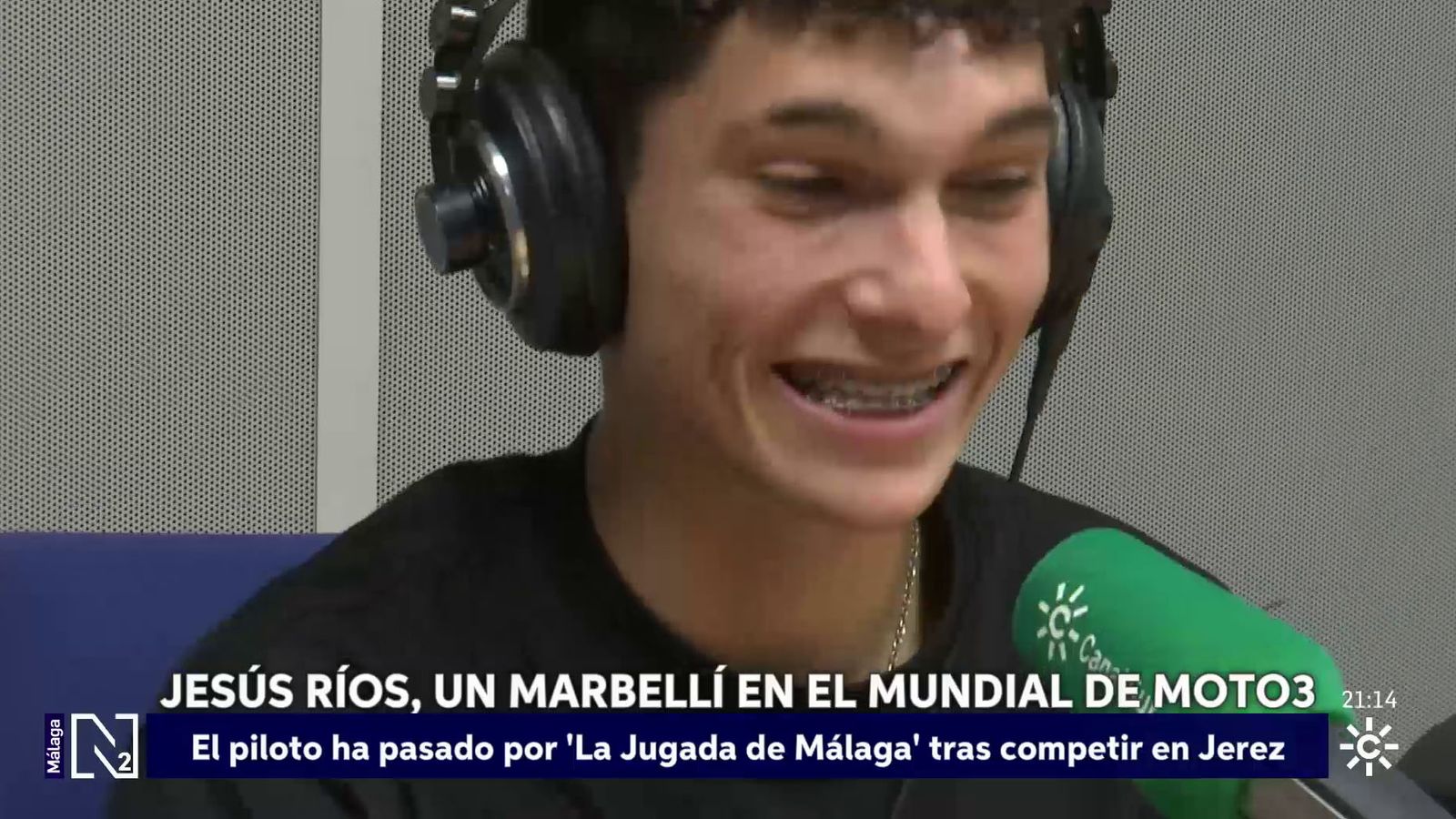 Jesús Ríos, piloto de Moto 3