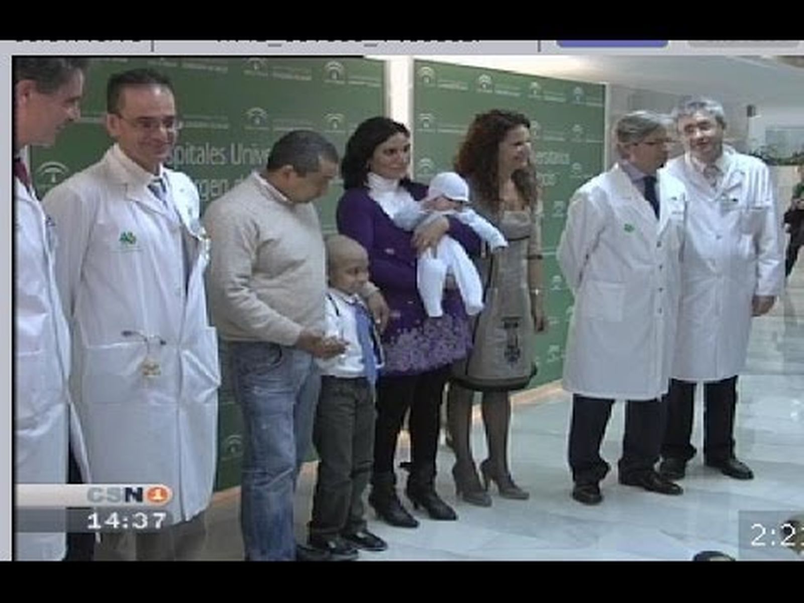 Bebé libre de enfermedad genética cura a su hermano