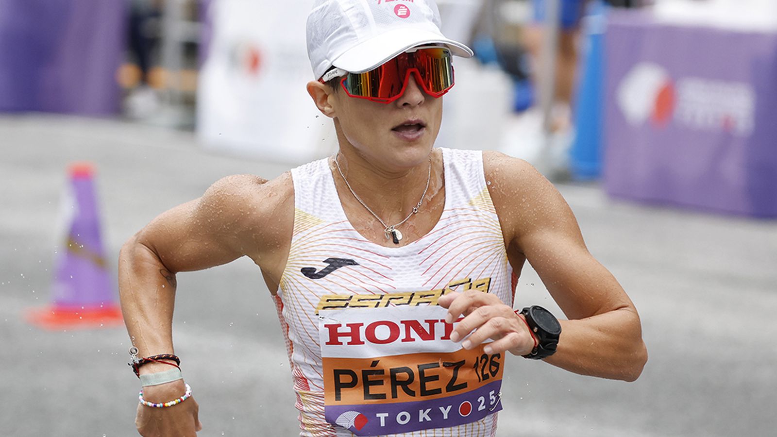 María Pérez en el Mundial de Tokio