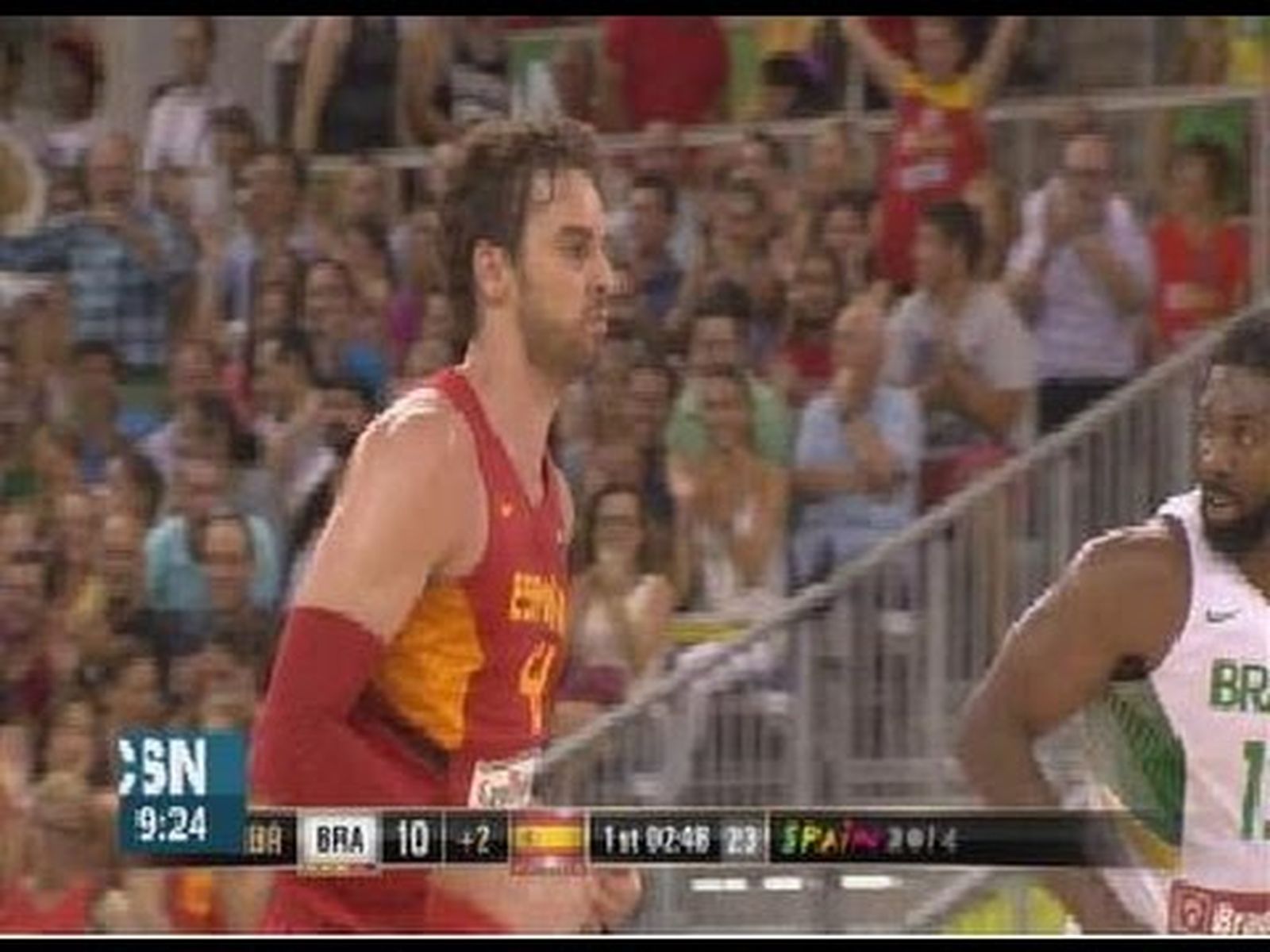 La selección de Baloncesto pasa a octavos de final en el mundial 2014