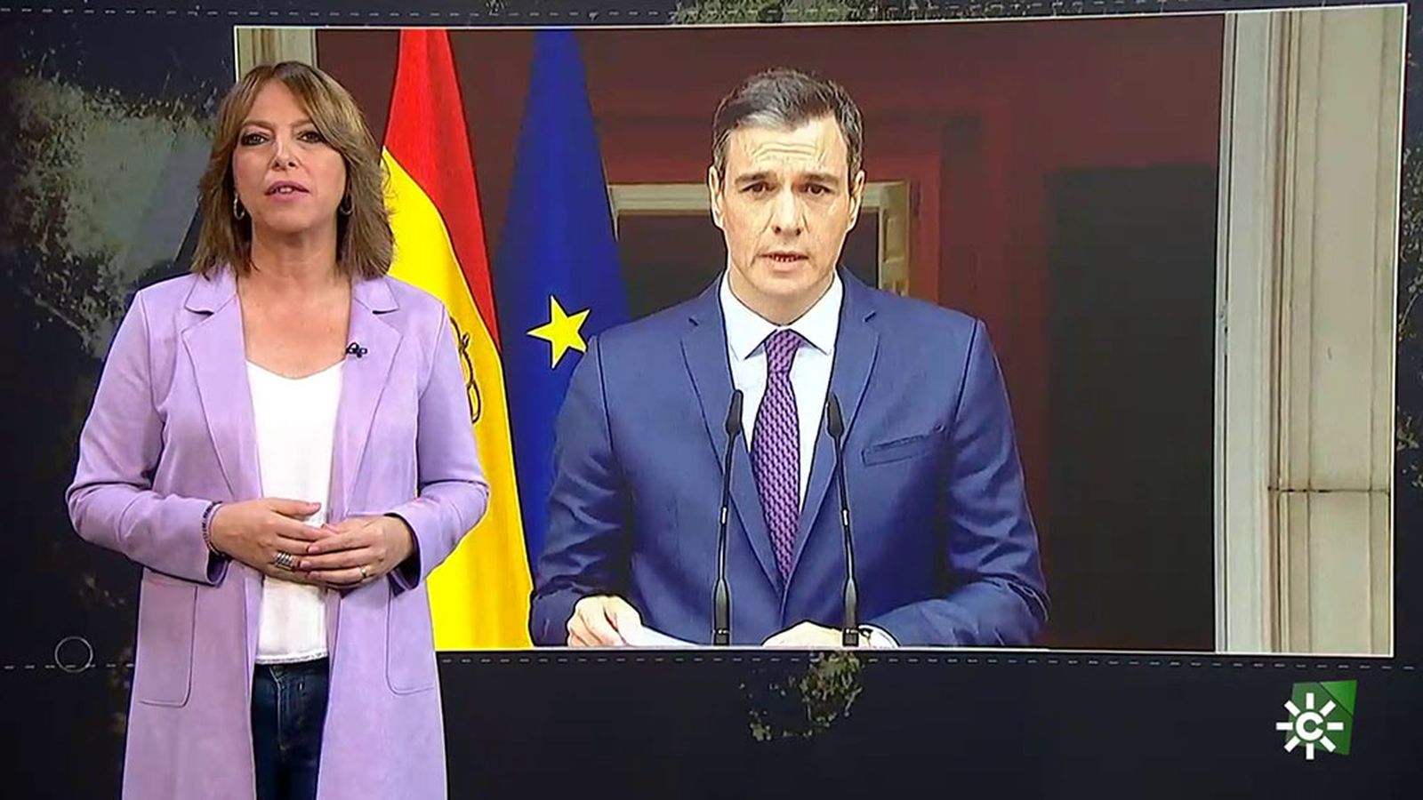 Reporteros sobre el adelanto electoral al 23 de julio