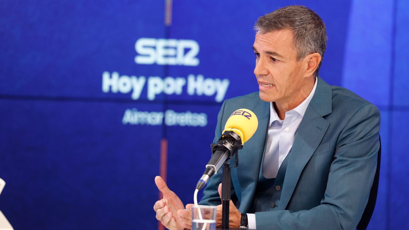 Pedro Sánchez en la Cadena SER