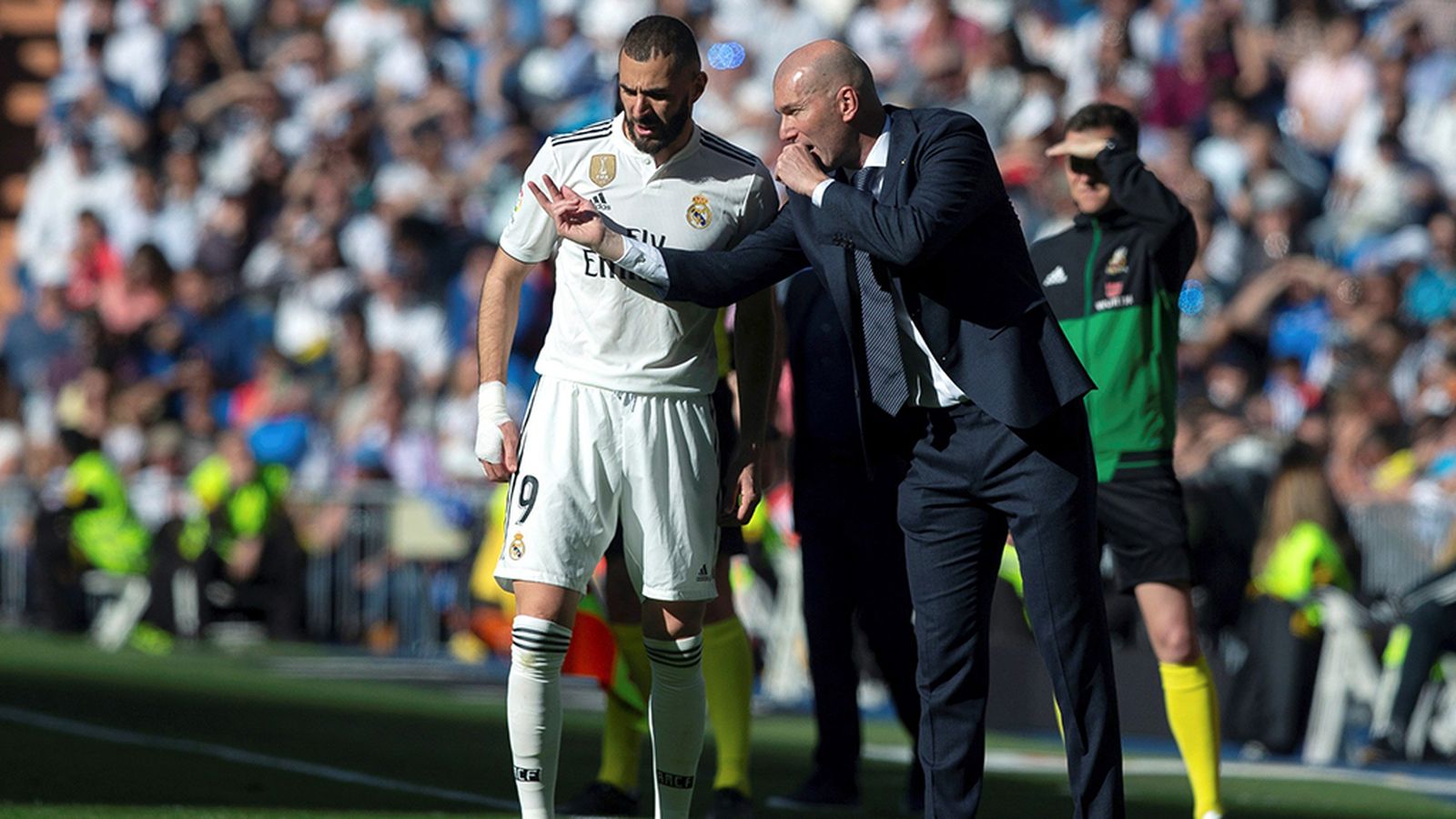 Real MAdrid Zidane Benzema 1024