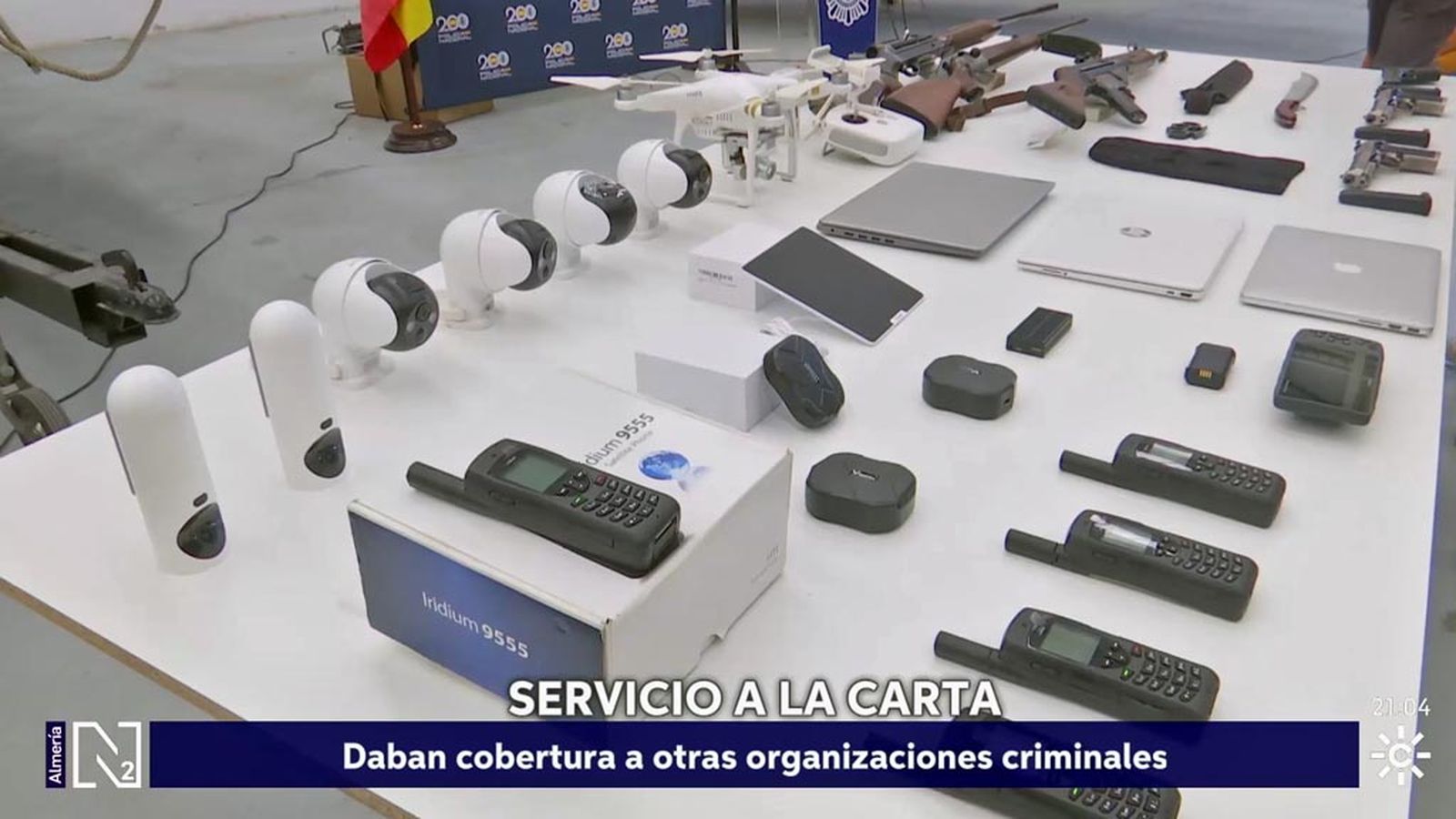 Desarticuladas en Almería y Granada dos redes que daban servicio logístico a otras mafias