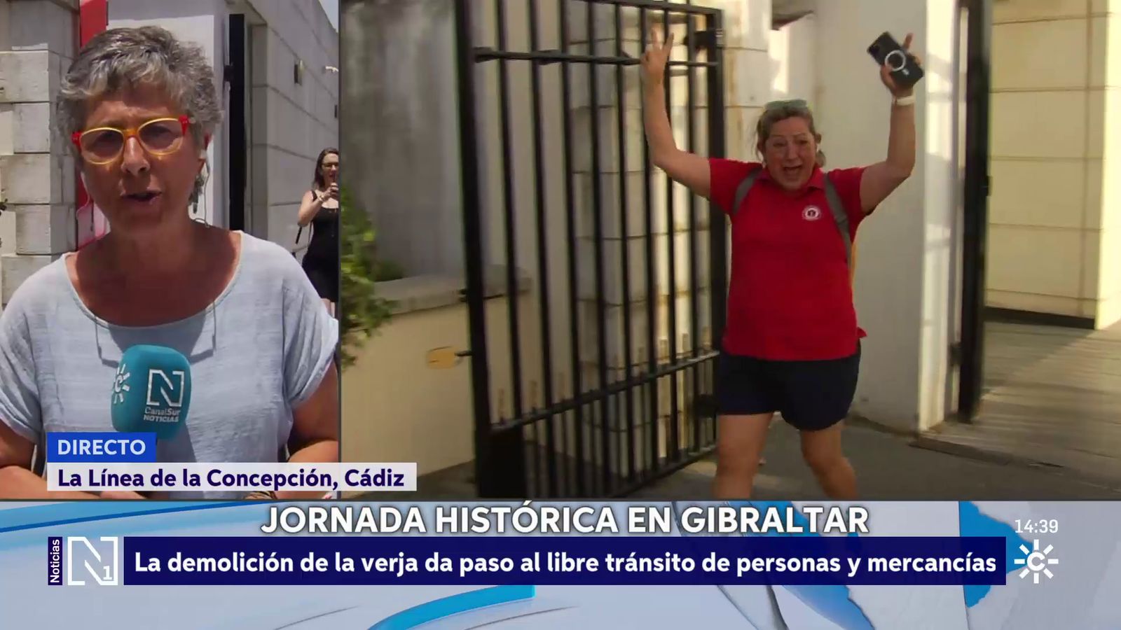 Primer día sin verja en Gibraltar