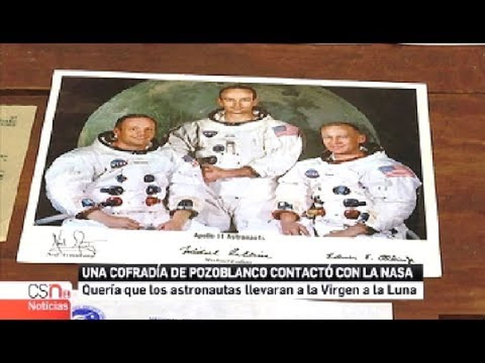 El primer viaje a la Luna y la Virgen de la Luna