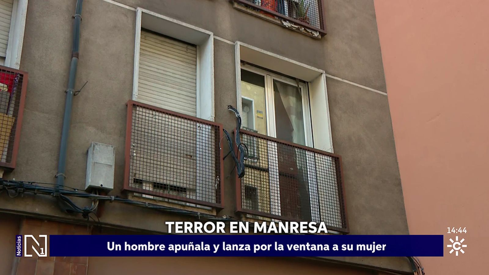 Detenido por apuñalar a su mujer y tirarla por la ventana en Manresa