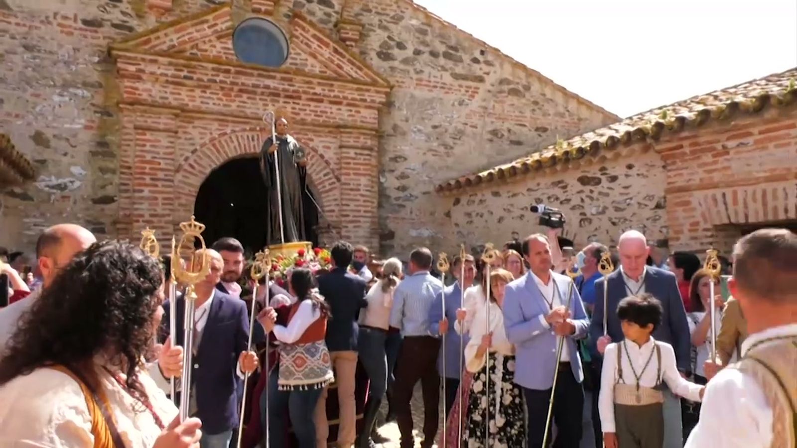 Romería de San Benito del Cerro del Andévalo Procesión Foto 3