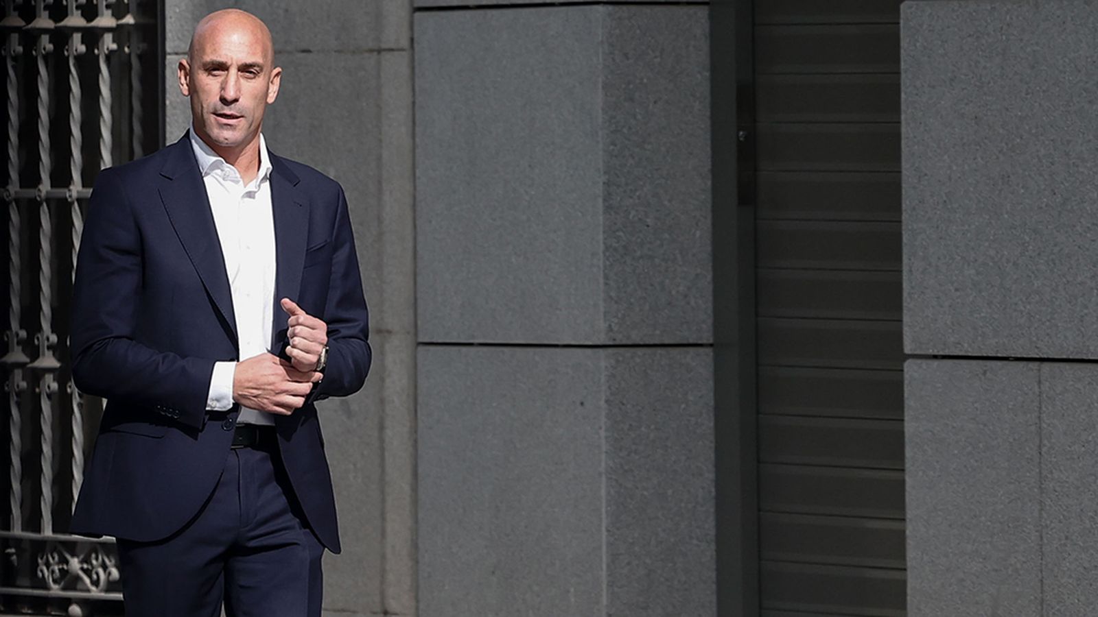 Foto Rubiales llega a la audiencia nacional