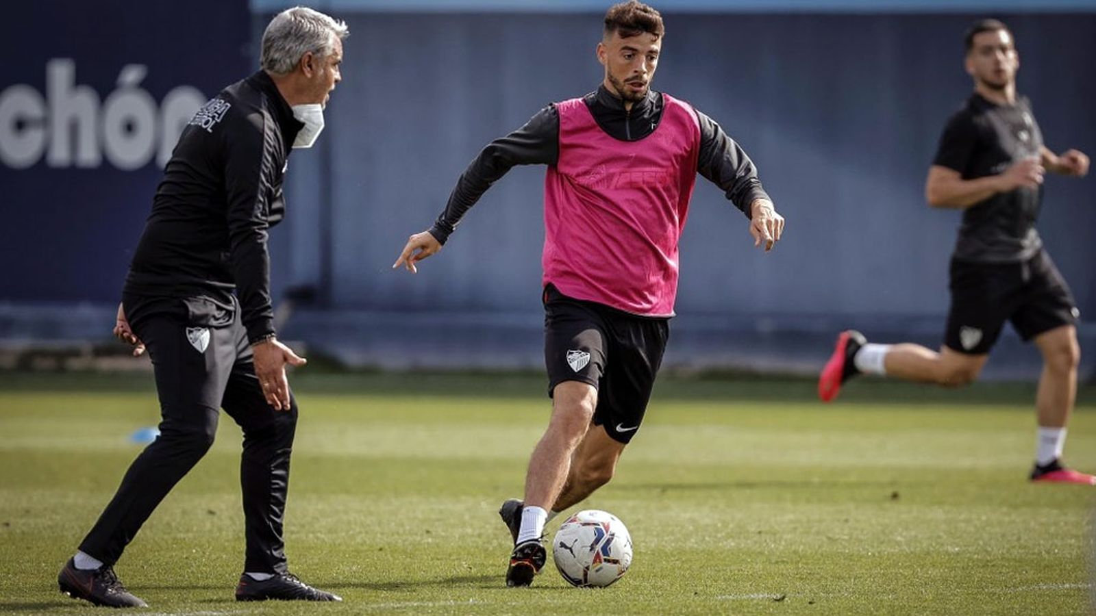 sergio pellicer entrenamiento malaga