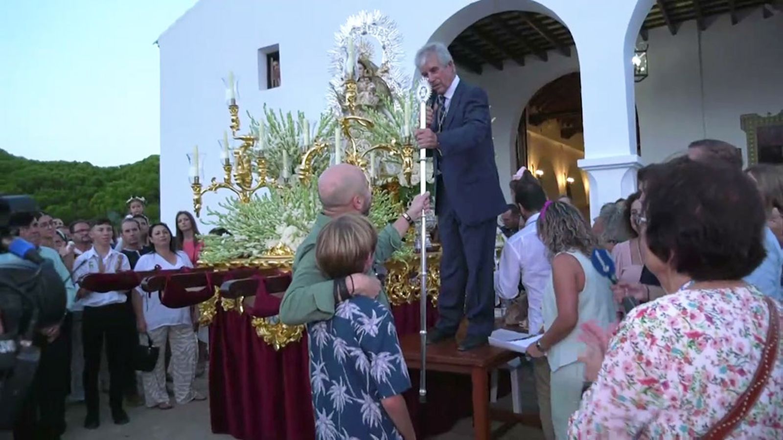 Subasta de la vara de la Virgen