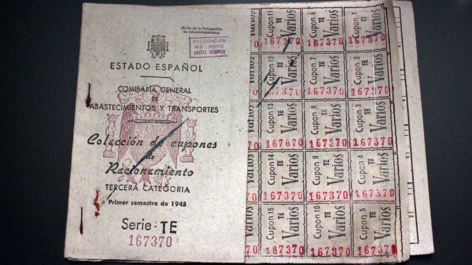 foto cartilla racionamiento