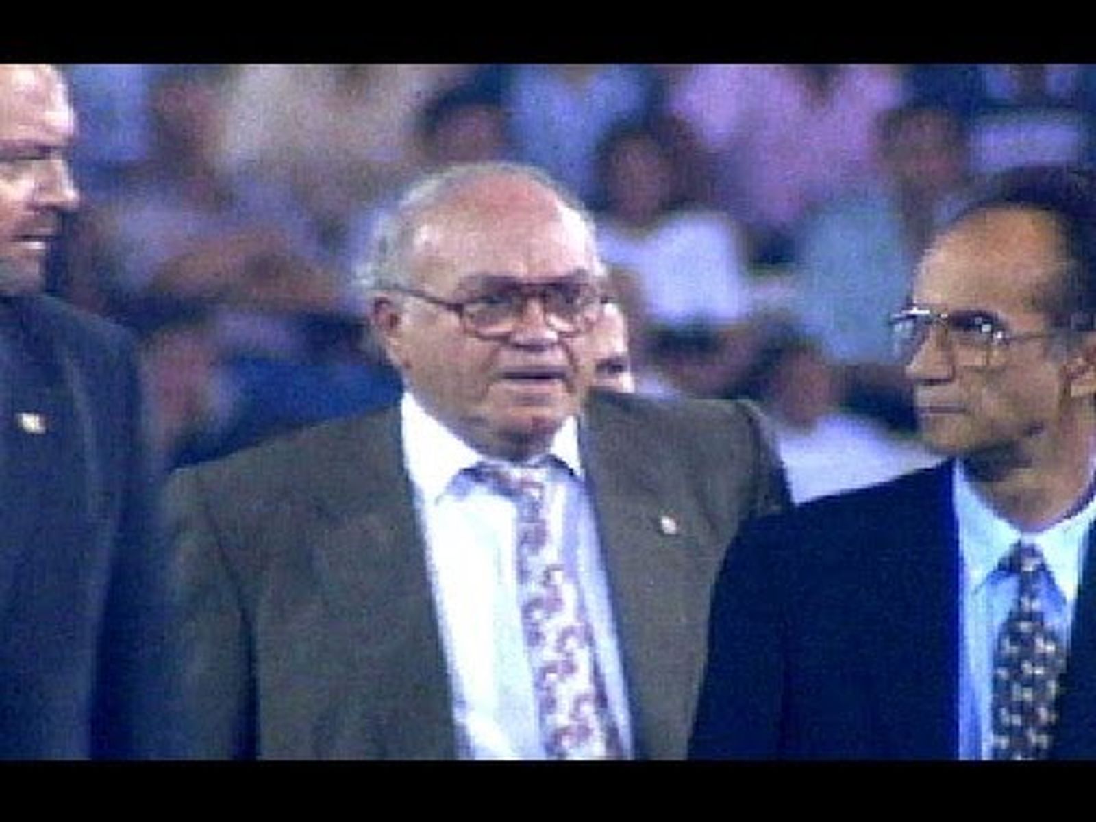 Motril, Granada: Alfredo di Stéfano inaugura el Estadio Escribano Castilla (1997)