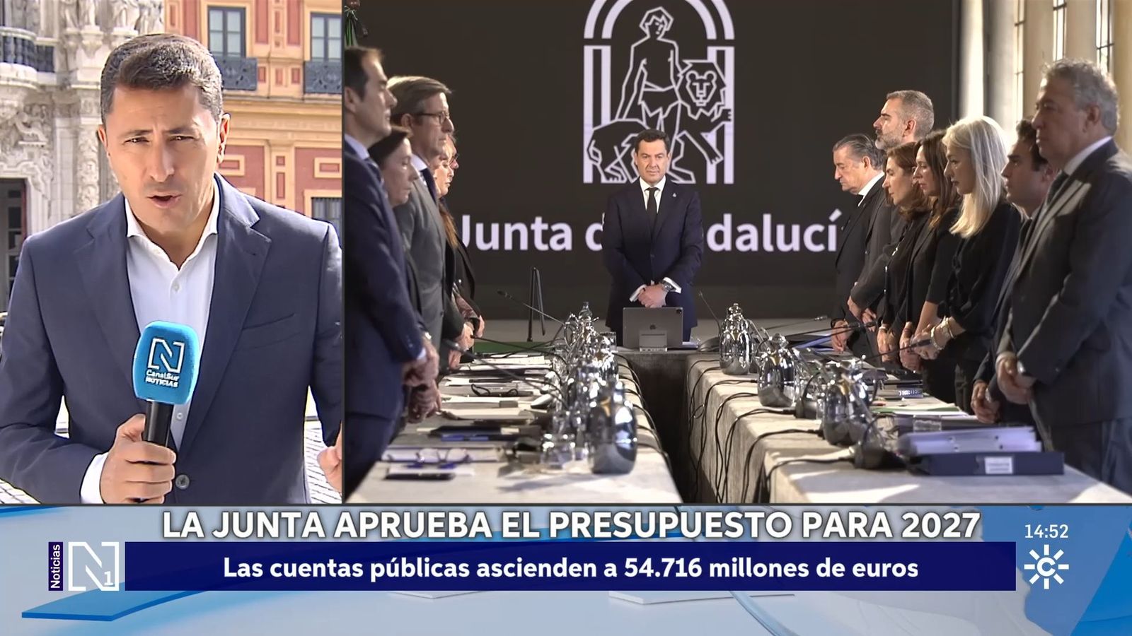 El Gobierno andaluz aprueba los presupuestos