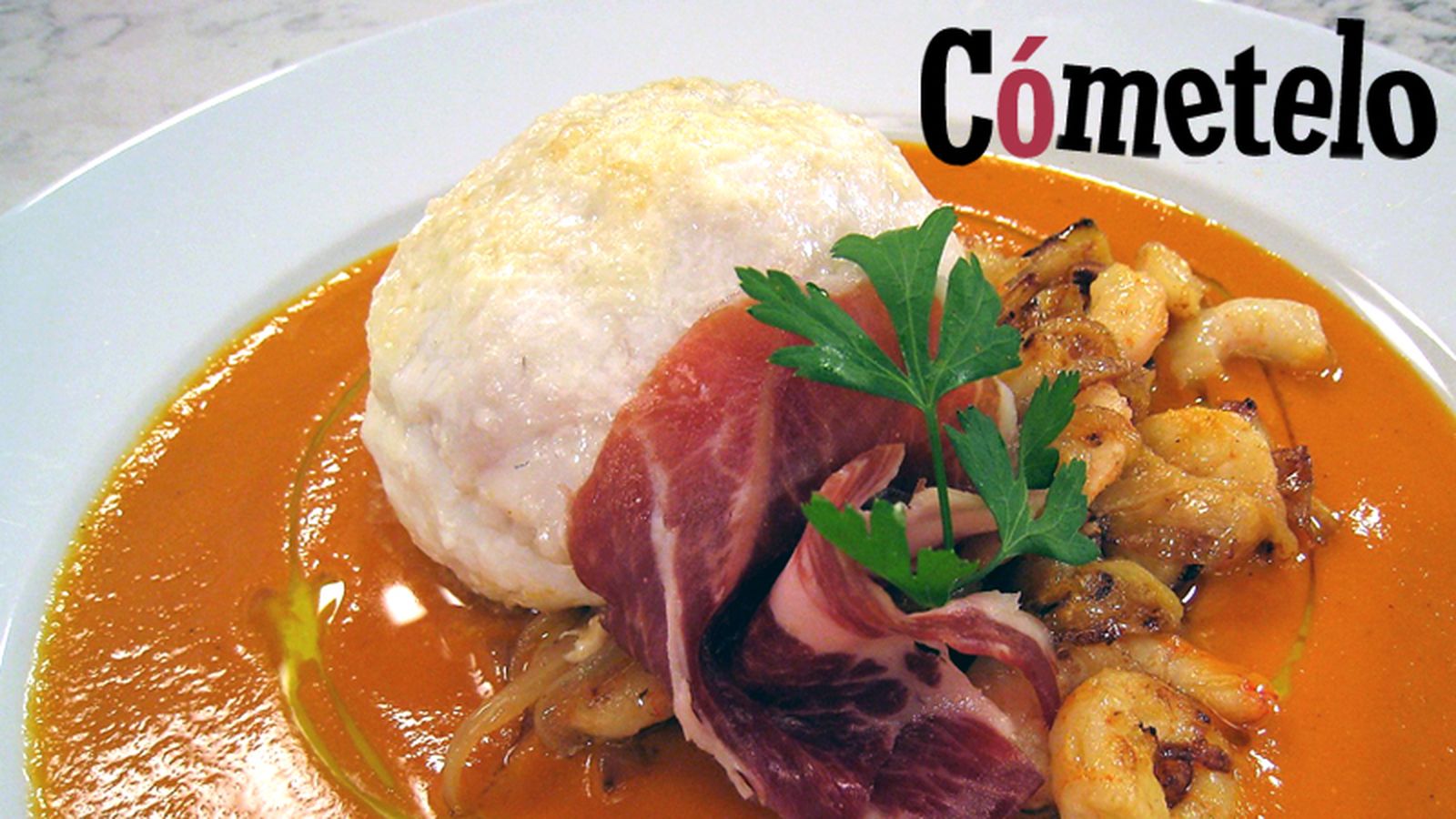 Cómetelo merluza rellena de gambas