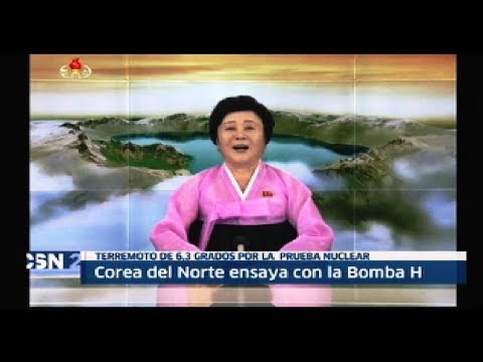 Corea del Norte prueba una bomba H