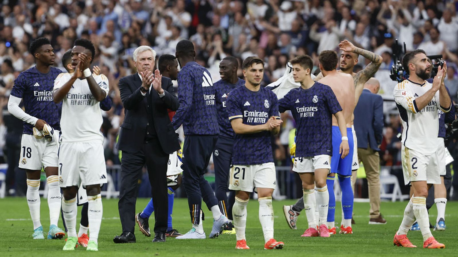 Real Madrid celebración título liga