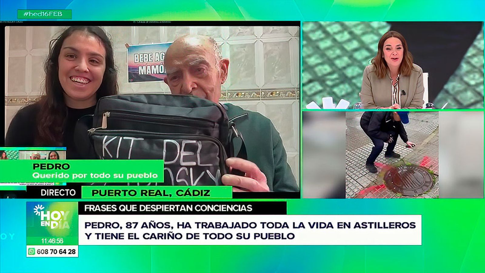 El Petrosky que no pierde ojo de los desperfectos de su barrio en Puerto Real