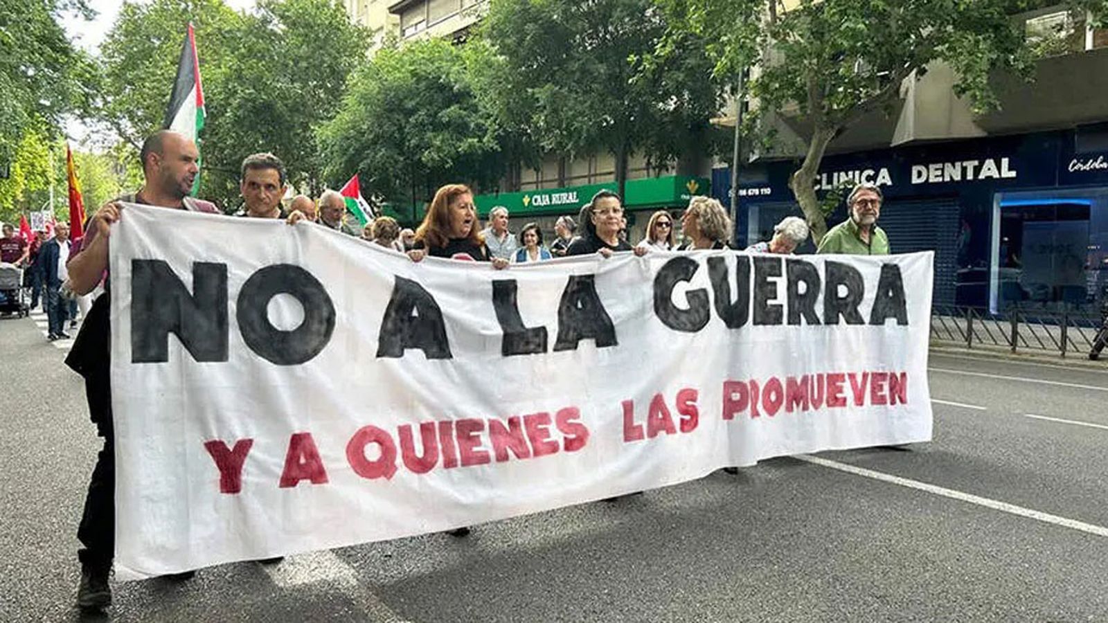 Marcha por el no a la guerra en Córdoba