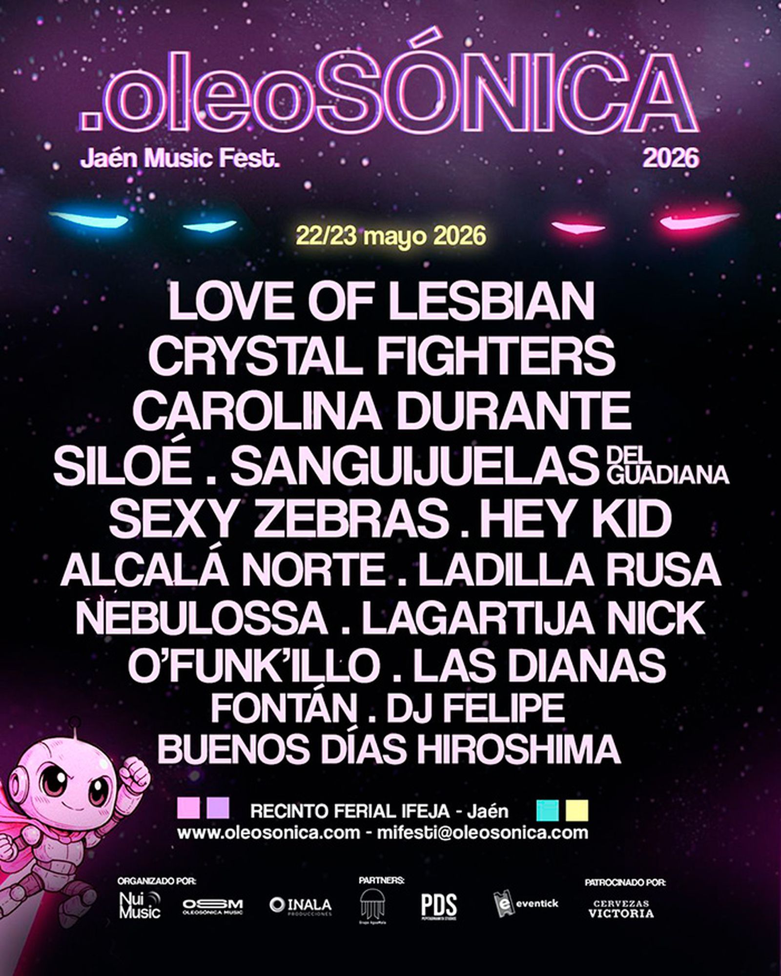 Cartel Completo Oleosónica