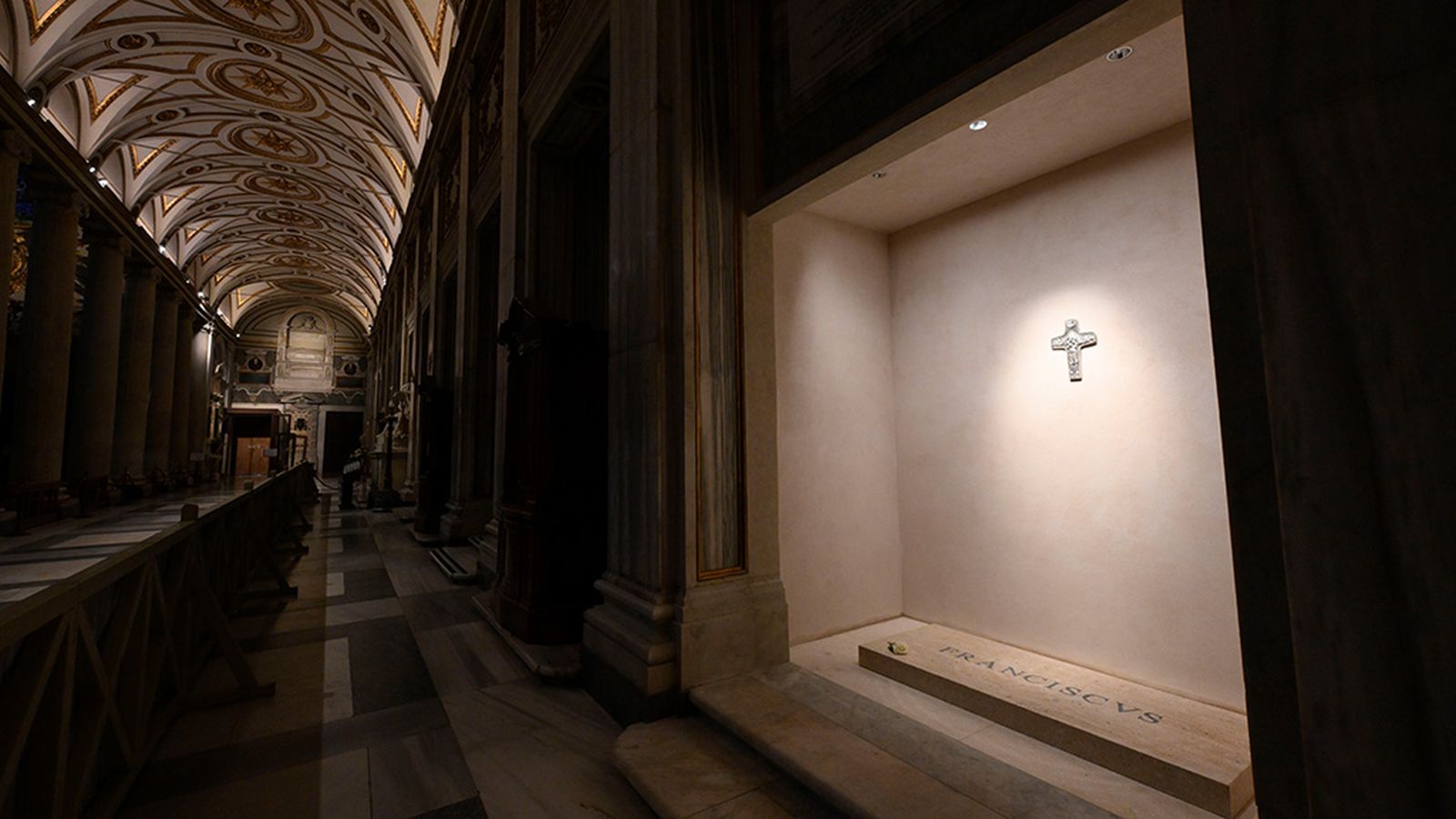 Tumba del papa Francisco