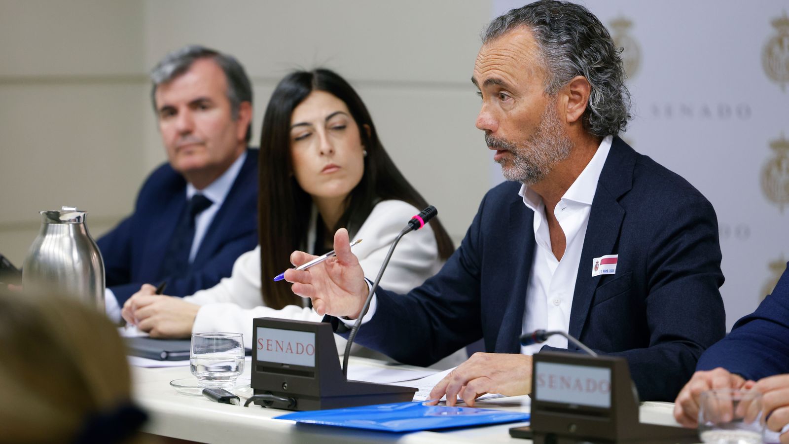 Mario Samper comparece en el Senado