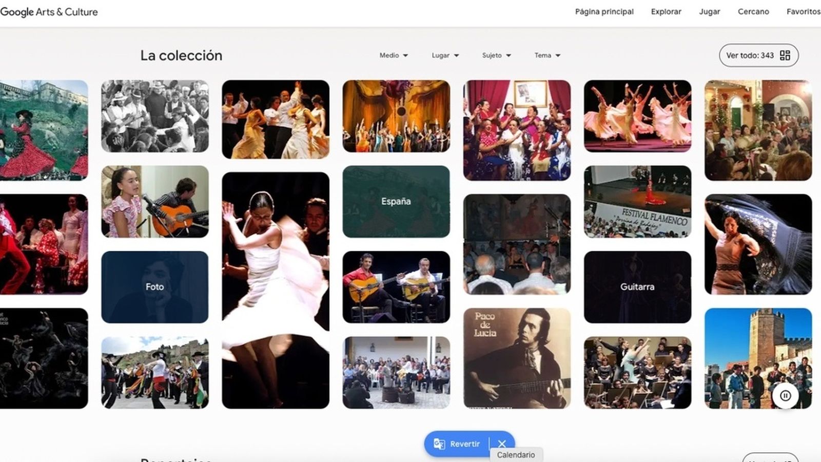 Google Arts Flamenco