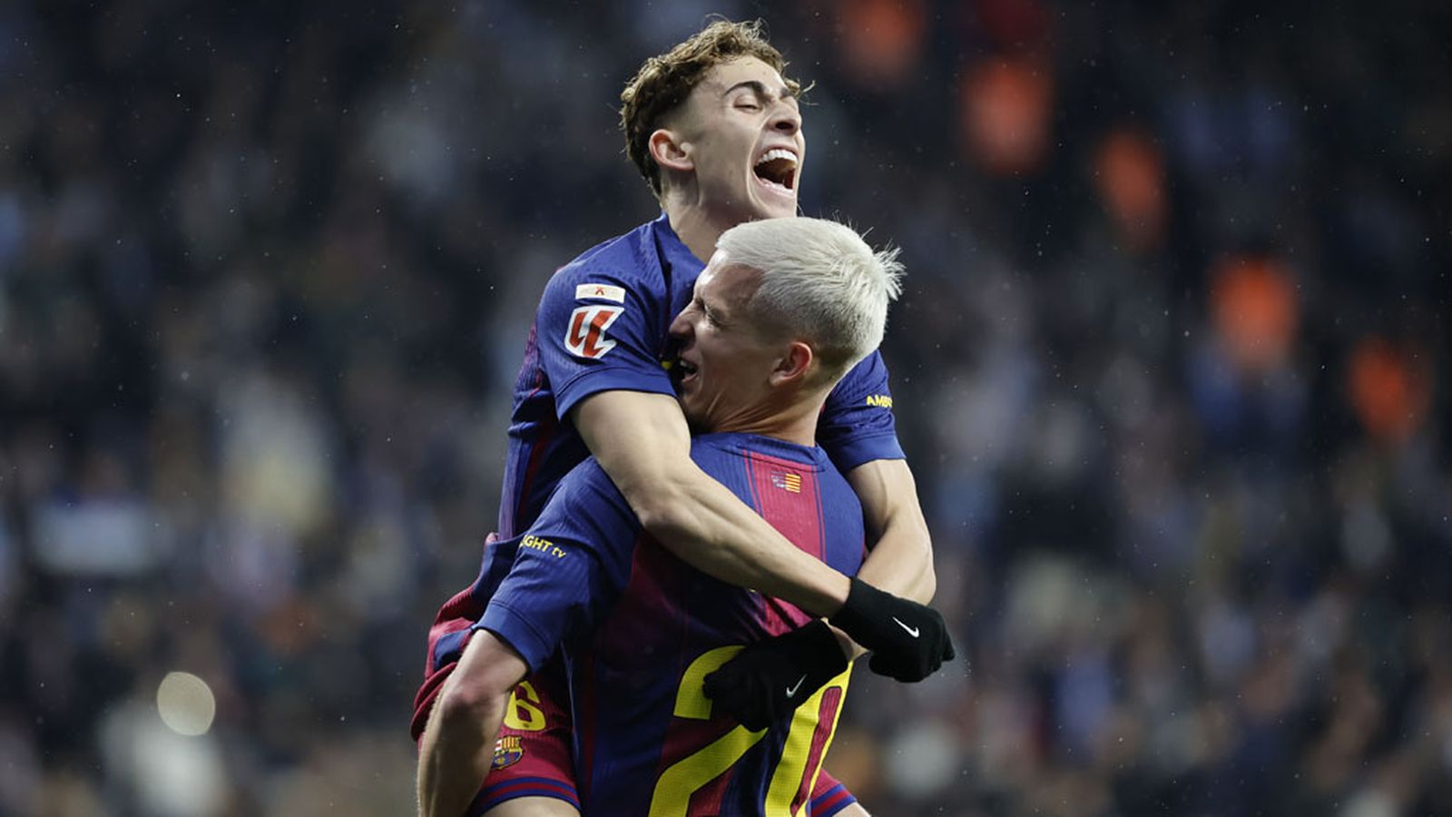 Fermín y Dani Olmo