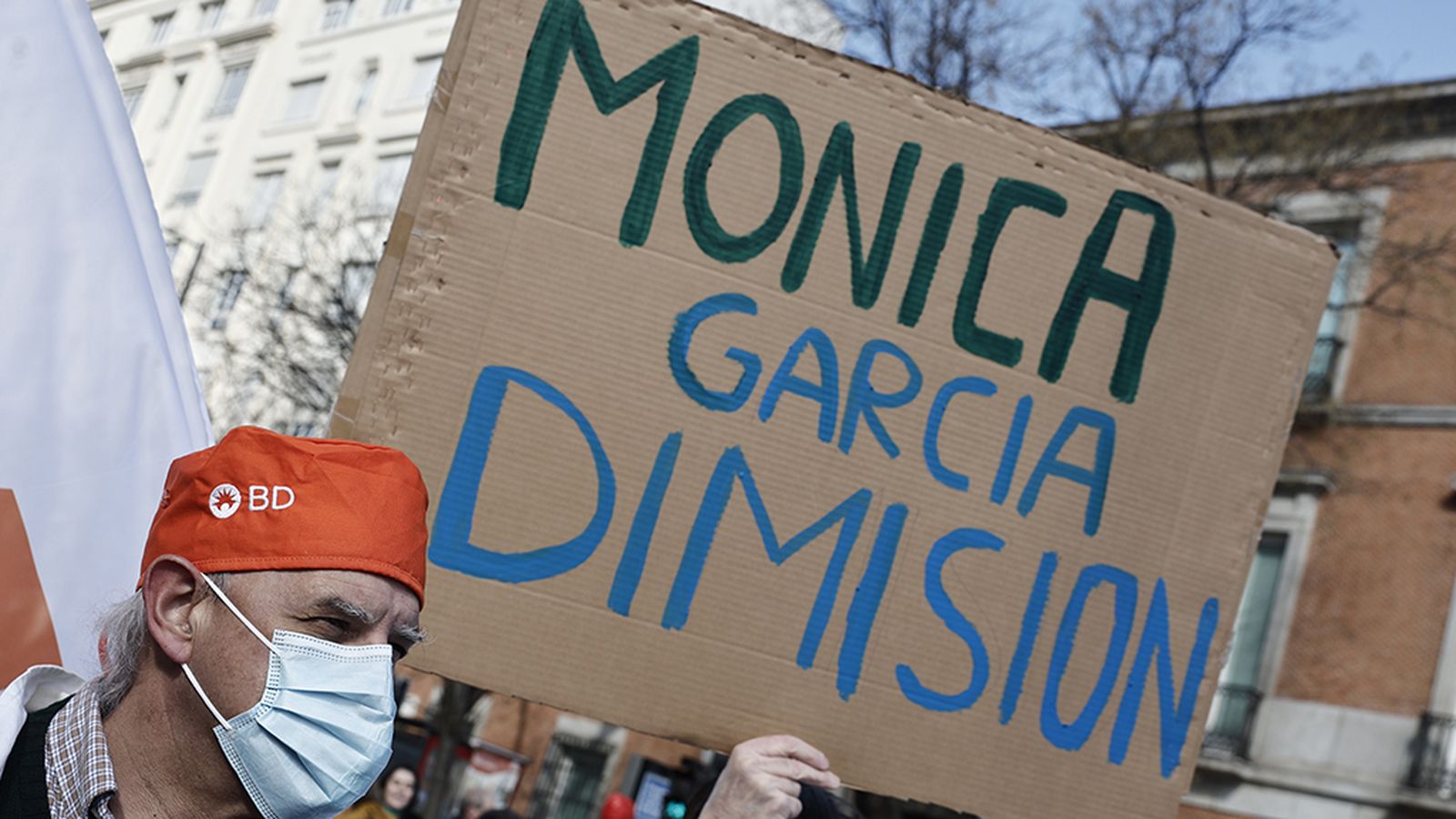 Foto médicos protesta