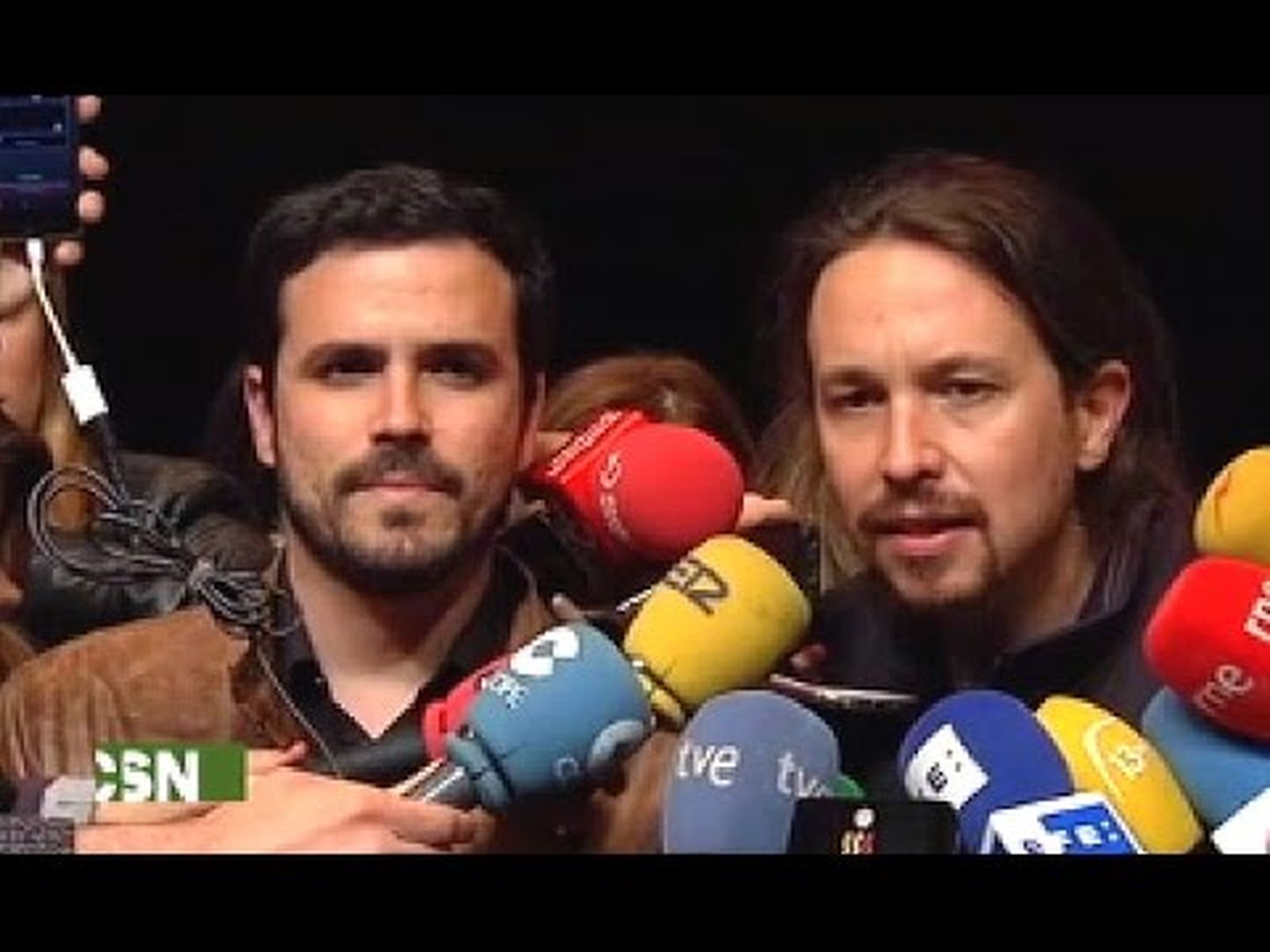 Pacto de Podemos e IU para ir juntos en las elecciones
