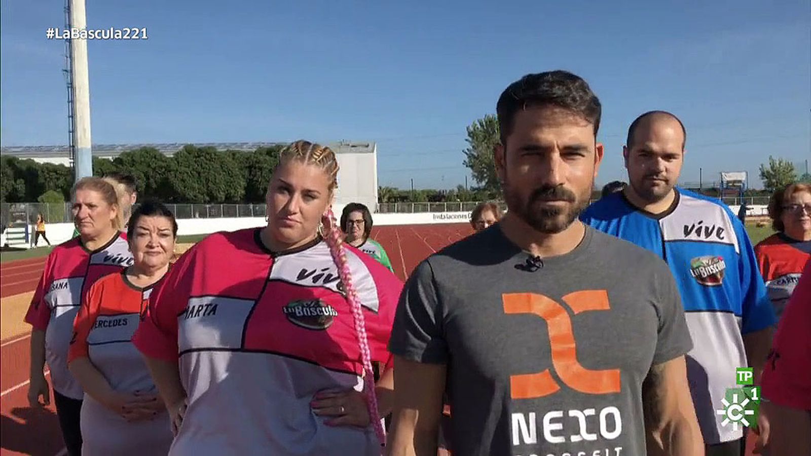 bascula entrenamiento de equipo