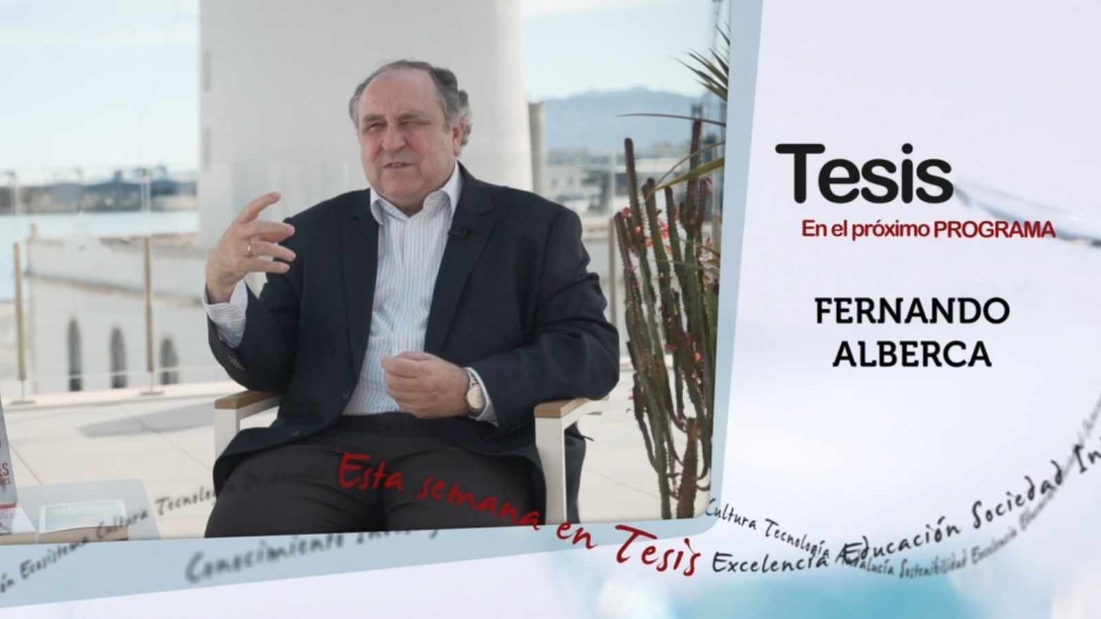 Fernando Alberca aborda la educación en la adolescencia en "Tesis"