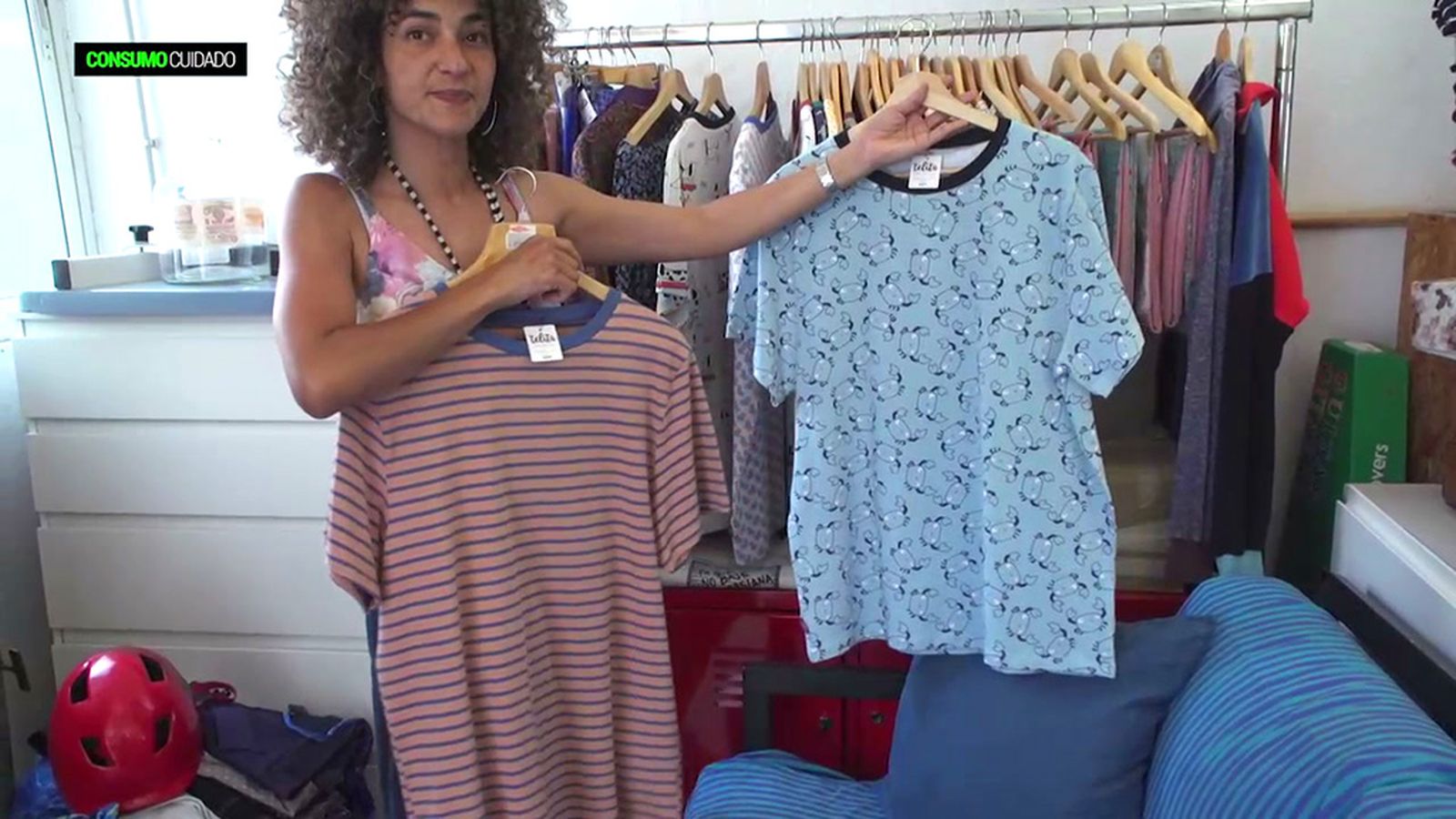 Un taller artesanal fomenta el oficio textil hecho a mano, sostenible y con ética