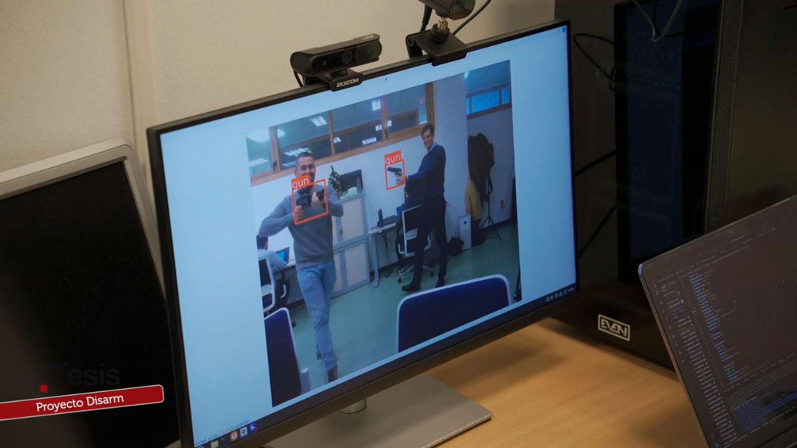 Proyecto DISARM: cómo detectar armas a través de cámaras de videovigilancia
