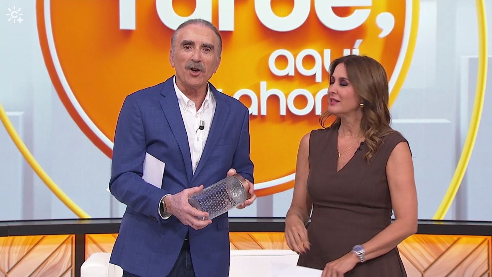 Juan y Medio y Eva Ruiz presentan "La Tarde Aquí y Ahora"