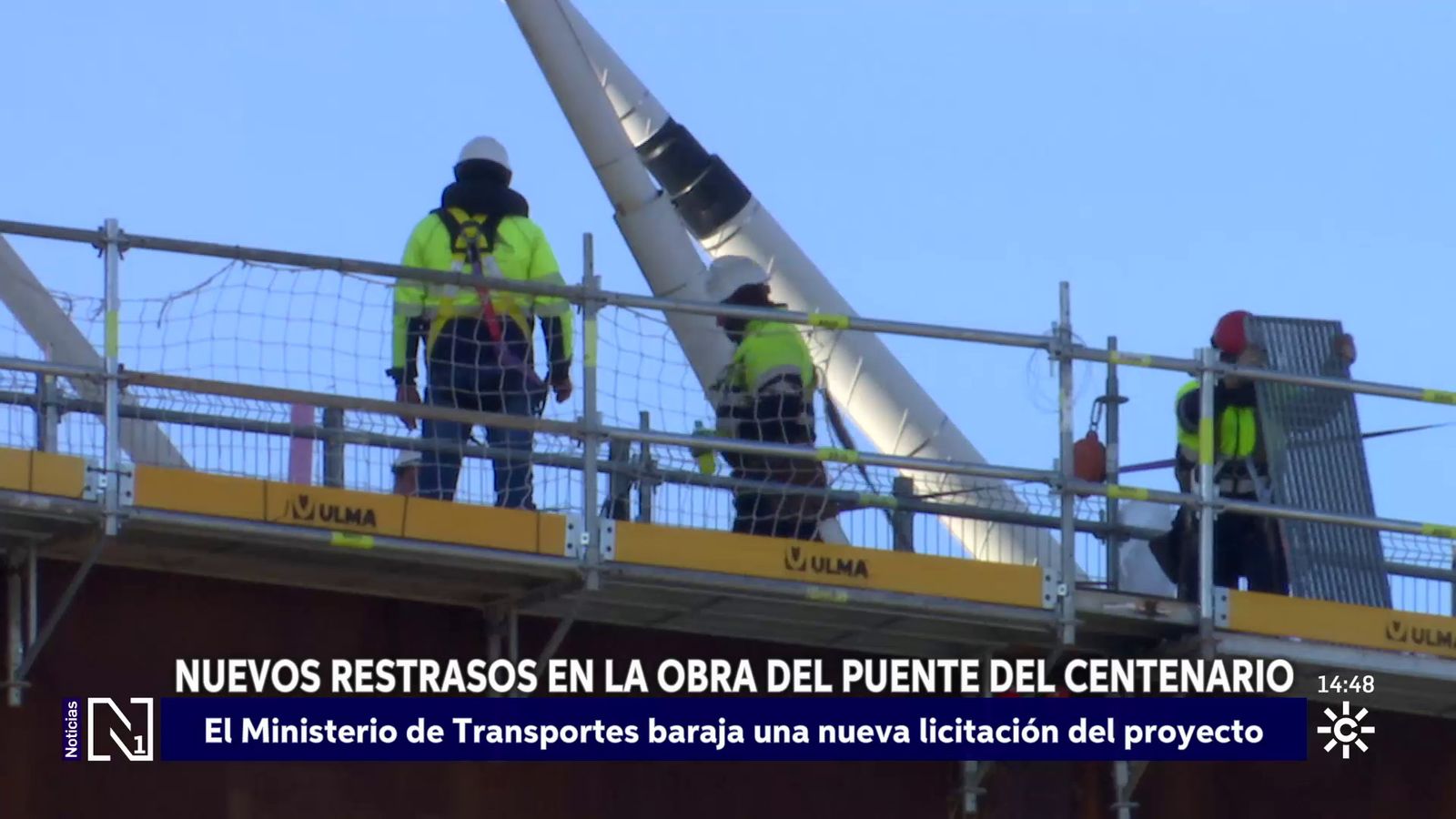 Puente del centenario, retrasos en las obras