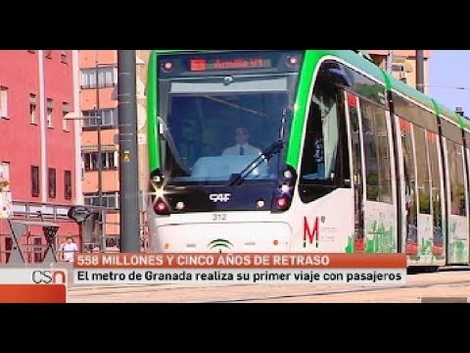 Metro de Granada: jornada de inauguración