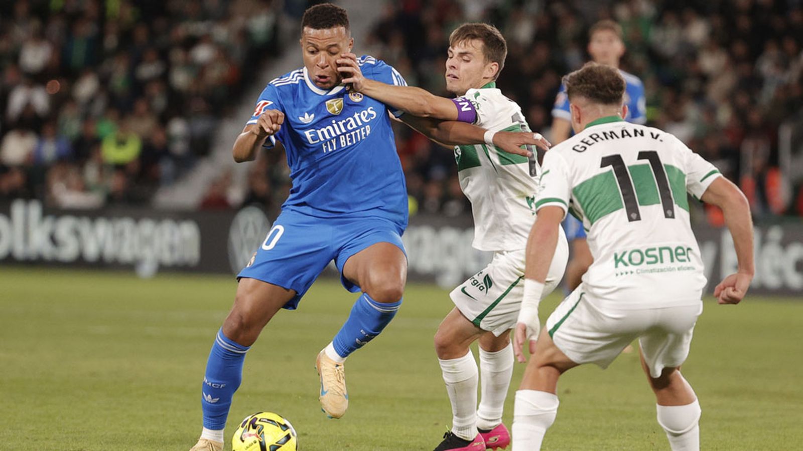Mbappé Elche Real Madrid