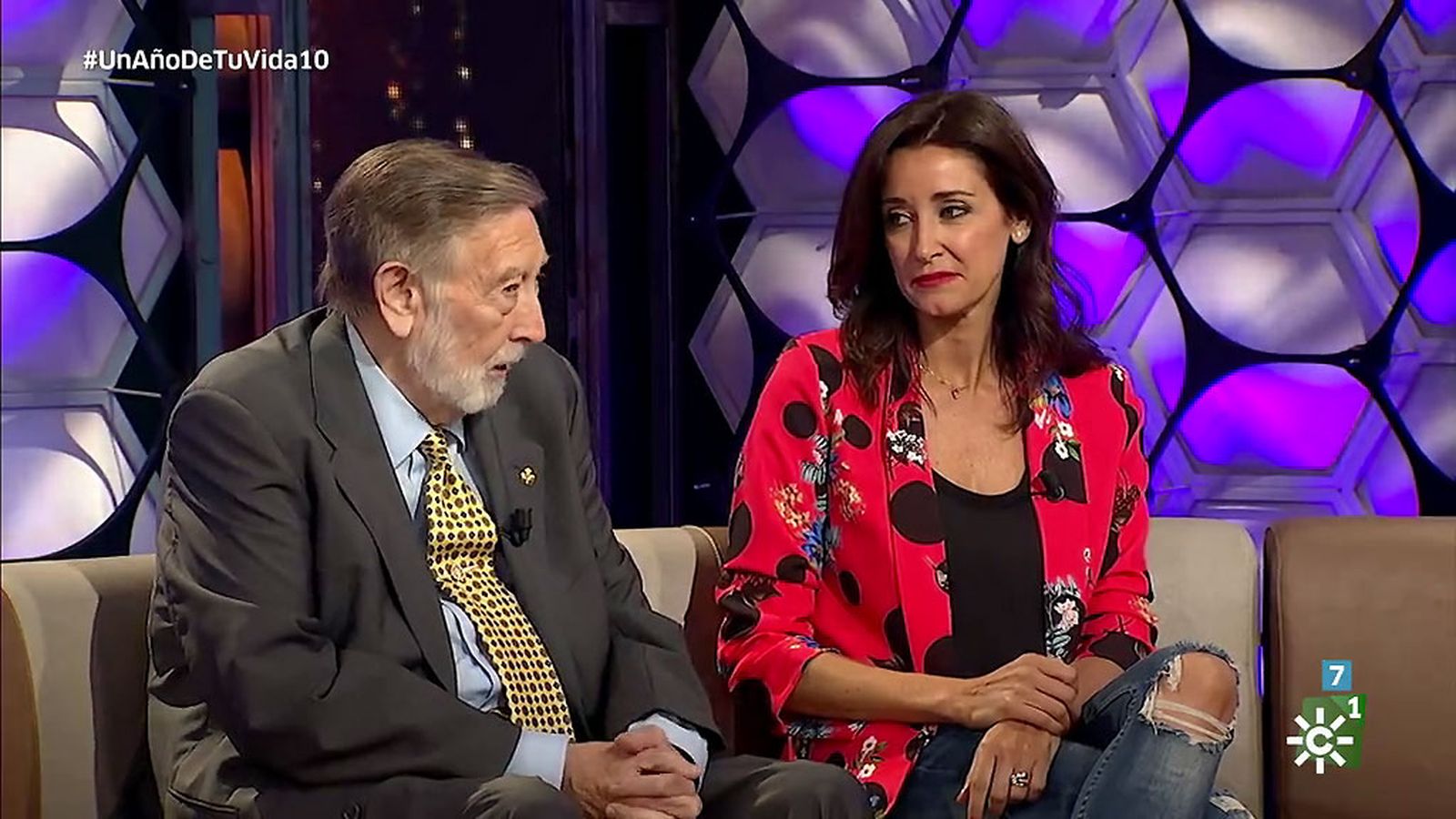 Toñi Moreno y su tertulia con meteorólog@s