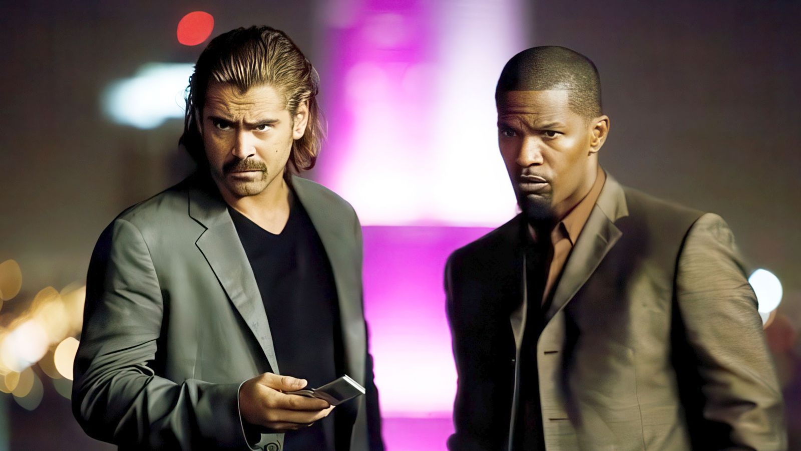 Colin Farrell y Jamie Foxx protagonizan "Corrupción en Miami"