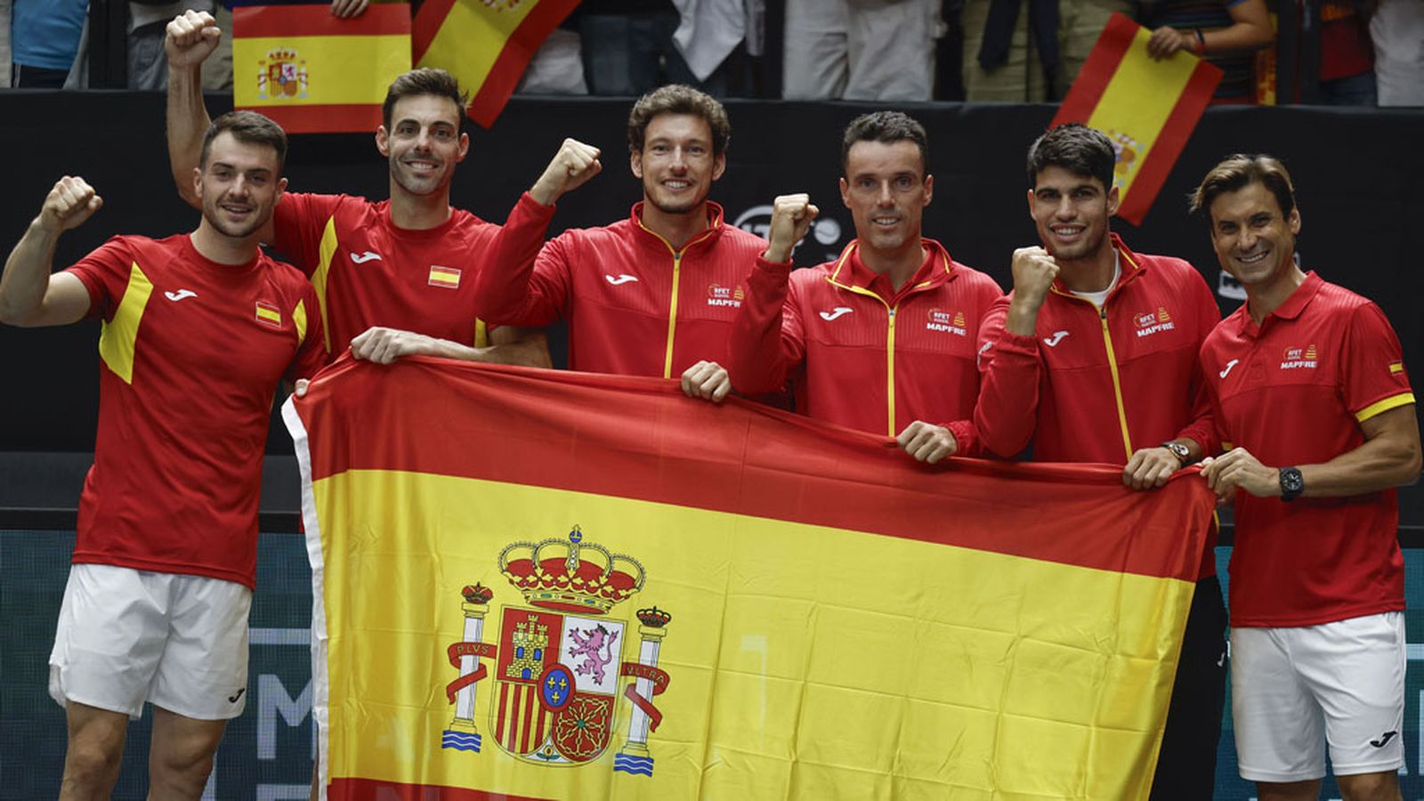 equipo Copa Davis Ferrer Alcaraz Bautista