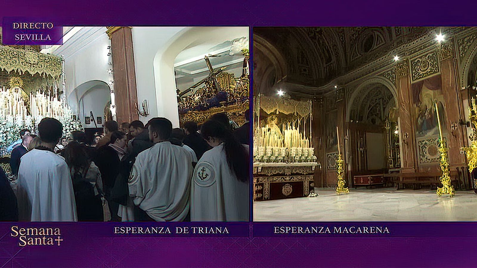 Las Esperanzas sin procesionar, la imagen de una triste Madrugá